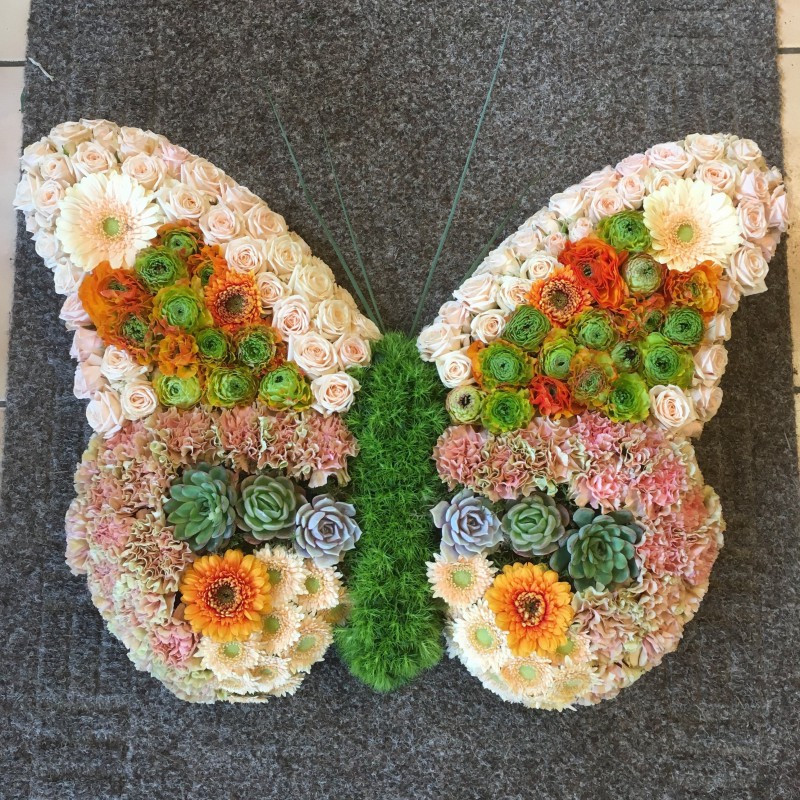 Rouwarrangement Vlinder Rouwarrangement Vlinder